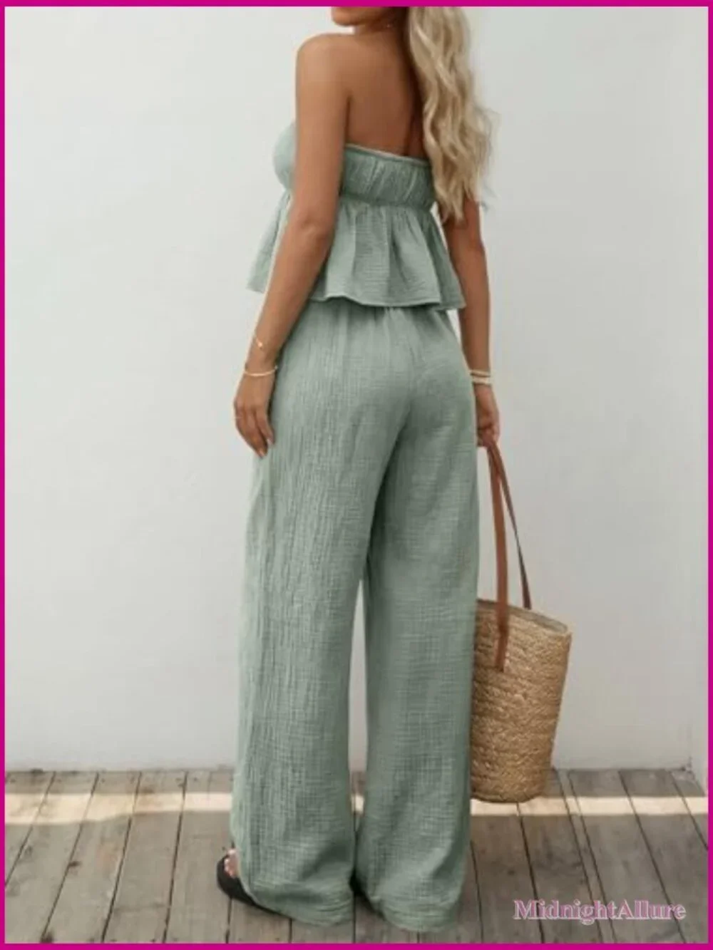 2 Piece Set Women Summer Vacation Beach Outfit Lounge Matching Casual Clothes
